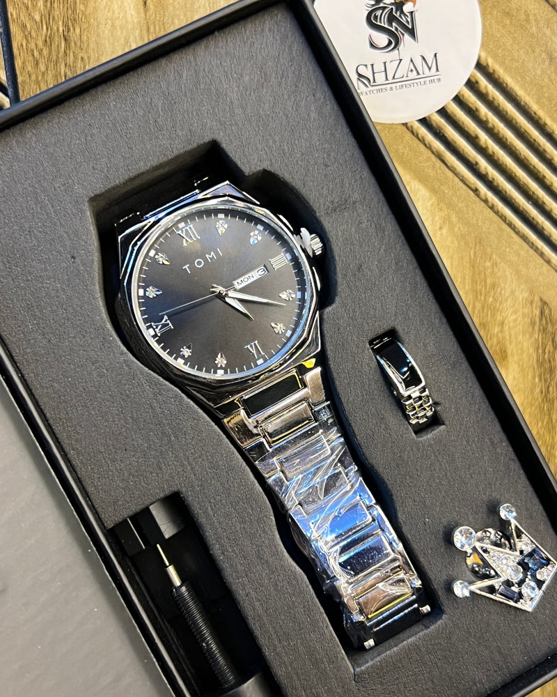 TOMI Luxury Stainless Steel Premium Gift Box Set