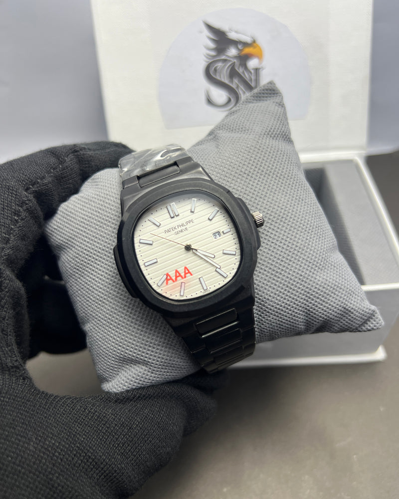 Patek Philippe Geneve black chain