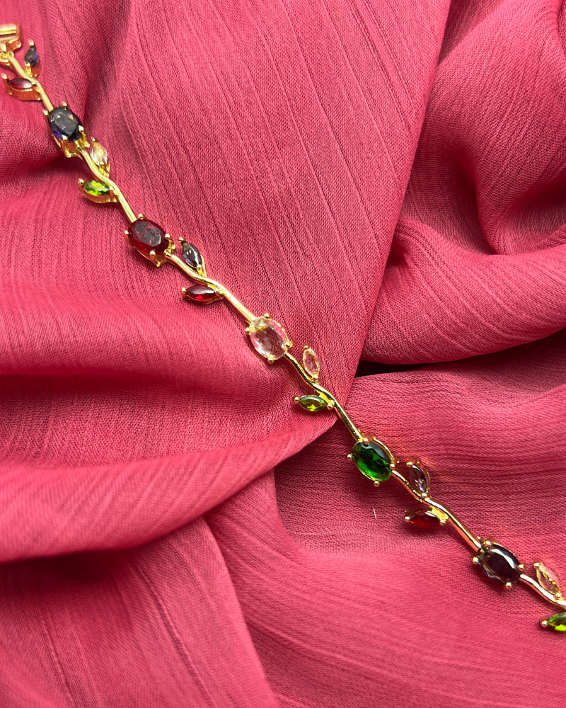 Luxury Tulip Crystal Bracelet for Women | Premium Zircon Stone SHZAM Lifestyle